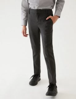 M&S Collection Boys' Super Skinny Leg School Trousers (2-18 Yrs) 28 M&S Collection Boys' Super Skinny Leg School Trousers (2-18 Yrs) -School Uniform Sales Store SD 04 T76 4756 VP X EC 1