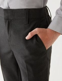 M&S Collection Boys' Super Skinny Leg School Trousers (2-18 Yrs) 31 M&S Collection Boys' Super Skinny Leg School Trousers (2-18 Yrs) -School Uniform Sales Store SD 04 T76 4756 VP X EC 4