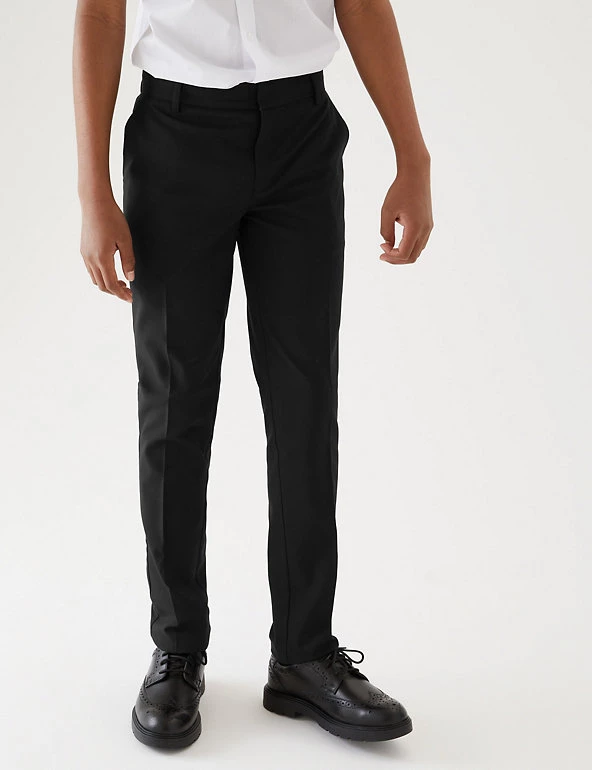 M&S Collection Boys' Super Skinny Leg School Trousers (2-18 Yrs) 5 M&S Collection Boys' Super Skinny Leg School Trousers (2-18 Yrs) - Image 3