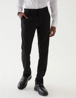 M&S Collection Boys' Skinny Leg Longer Length Trousers (2-18 Yrs) -School Uniform Sales Store SD 04 T76 4765L Y0 X EC 1