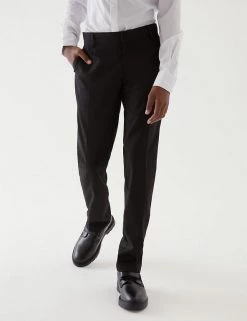 M&S Collection Boys' Skinny Leg Plus Fit School Trousers (2-18 Yrs) -School Uniform Sales Store SD 04 T76 4765P Y0 X EC 1