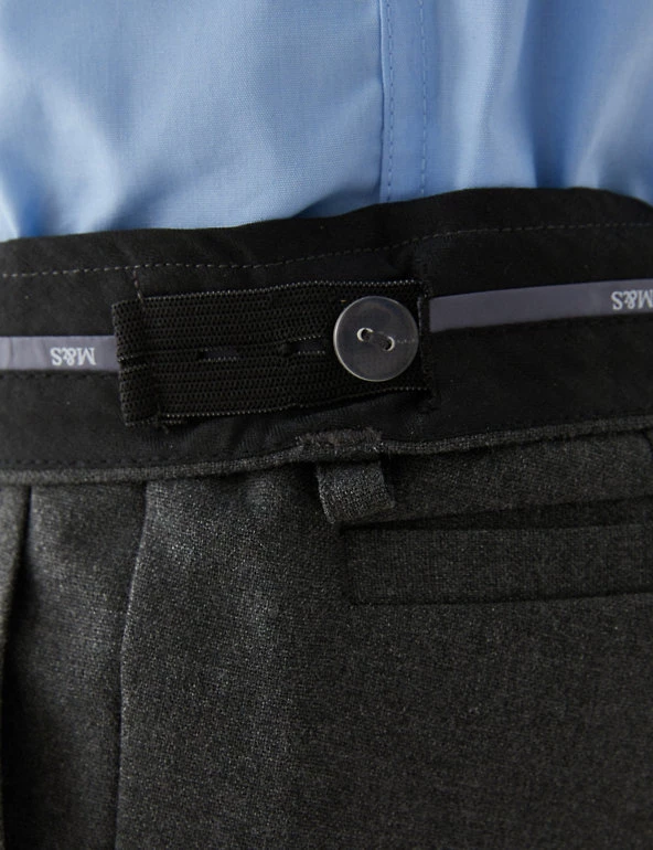 M&S Collection Boys' Skinny Leg School Trousers (2-18 Yrs) 20 M&S Collection Boys' Skinny Leg School Trousers (2-18 Yrs) - Image 18