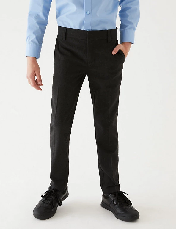 M&S Collection Boys' Skinny Leg School Trousers (2-18 Yrs) 12 M&S Collection Boys' Skinny Leg School Trousers (2-18 Yrs) - Image 10