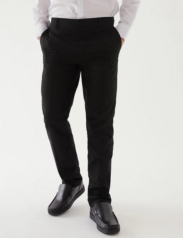 M&S Collection Boys' Skinny Leg School Trousers (2-18 Yrs) 5 M&S Collection Boys' Skinny Leg School Trousers (2-18 Yrs) - Image 3