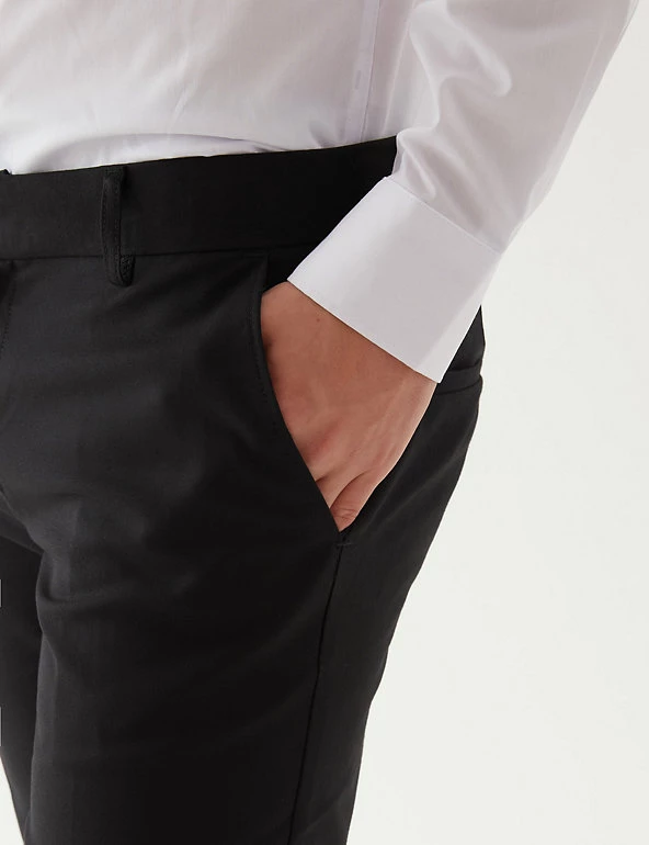 M&S Collection Boys' Skinny Leg School Trousers (2-18 Yrs) 8 M&S Collection Boys' Skinny Leg School Trousers (2-18 Yrs) - Image 6