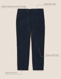 M&S Collection Boys’ Slim Leg School Trousers (2-18 Yrs) -School Uniform Sales Store SD 04 T76 4791 F0 X EC 90