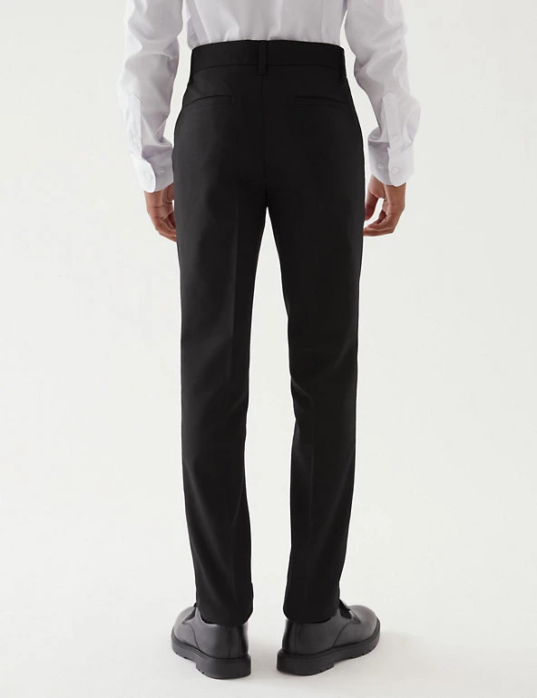 M&S Collection Boys' Super Skinny Slim Fit School Trousers (2-18 Yrs) 6 M&S Collection Boys' Super Skinny Slim Fit School Trousers (2-18 Yrs) - Image 4