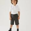 M&S Collection 2pk Boys' Easy Dressing School Shorts (3-14 Yrs) -School Uniform Sales Store SD 04 T76 4912 T0 X EC 0