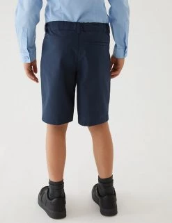 M&S Collection School 2pk Boys' Regular Leg Shorts (2-14 Yrs) 47 M&S Collection School 2pk Boys' Regular Leg Shorts (2-14 Yrs) -School Uniform Sales Store SD 04 T76 4918 F4 X EC 2