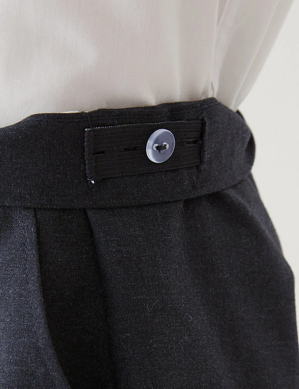 M&S Collection School 2pk Boys' Regular Leg Shorts (2-14 Yrs) 13 M&S Collection School 2pk Boys' Regular Leg Shorts (2-14 Yrs) - Image 11