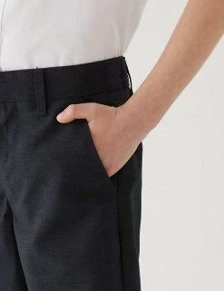 M&S Collection School 2pk Boys' Regular Leg Shorts (2-14 Yrs) 37 M&S Collection School 2pk Boys' Regular Leg Shorts (2-14 Yrs) -School Uniform Sales Store SD 04 T76 4918 PK X EC 4