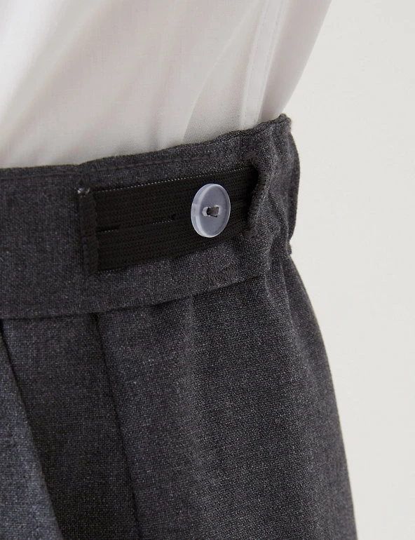 M&S Collection School 2pk Boys' Regular Leg Shorts (2-14 Yrs) 7 M&S Collection School 2pk Boys' Regular Leg Shorts (2-14 Yrs) - Image 5