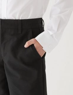 M&S Collection School 2pk Boys' Regular Leg Shorts (2-14 Yrs) 43 M&S Collection School 2pk Boys' Regular Leg Shorts (2-14 Yrs) -School Uniform Sales Store SD 04 T76 4918 Y0 X EC 4