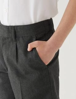 M&S Collection School 2pk Boys' Regular Leg Shorts (2-14 Yrs) 13 M&S Collection School 2pk Boys' Regular Leg Shorts (2-14 Yrs) -School Uniform Sales Store SD 04 T76 4965 T0 X EC 4