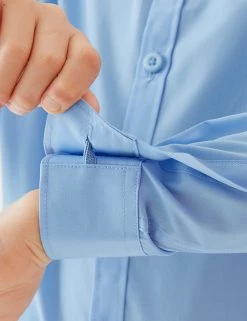 M&S Collection 3pk Boys' Slim Fit Easy Iron School Shirts (2-16 Yrs) -School Uniform Sales Store SD 04 T76 5718 E0 X EC 3