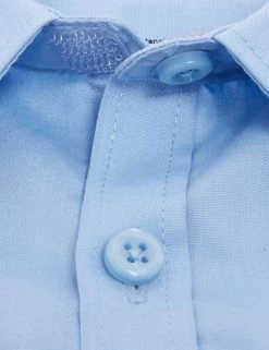 M&S Collection 2pk Boys' Slim Fit Non-Iron School Shirts (2-18 Yrs) -School Uniform Sales Store SD 04 T76 5883 E0 X EC 3