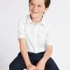 M&S Collection 2pk Boys' Slim Fit Non-Iron School Shirts (2-18 Yrs) 2 M&S Collection 2pk Boys' Slim Fit Non-Iron School Shirts (2-18 Yrs) -School Uniform Sales Store SD 04 T76 5883 Z0 X EC 0