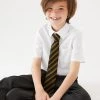 M&S Collection 2pk Boys' Cotton Regular Fit School Shirts (2-18 Yrs) -School Uniform Sales Store SD 04 T76 5888S Z0 X EC 0