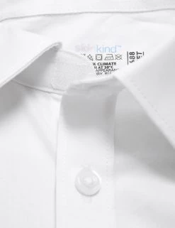 M&S Collection 2pk Boys' Cotton Regular Fit School Shirts (2-18 Yrs) -School Uniform Sales Store SD 04 T76 5888S Z0 X EC 8