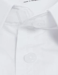 M&S Collection 3pk Boys' Easy Dressing Easy Iron School Shirts (3-18 Yrs) -School Uniform Sales Store SD 04 T76 5892 Z0 X EC 3