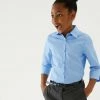 M&S Collection 2pk Girls' 3/4 Sleeve Easy Iron School Shirts (2-16 Yrs) 2 M&S Collection 2pk Girls' 3/4 Sleeve Easy Iron School Shirts (2-16 Yrs) -School Uniform Sales Store SD 04 T76 5924 E0 X EC 0