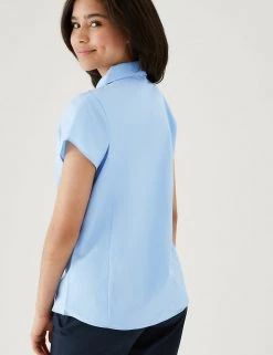 M&S Collection 2pk Girls' Easy Iron School Shirts (2-16 Yrs) 17 M&S Collection 2pk Girls' Easy Iron School Shirts (2-16 Yrs) -School Uniform Sales Store SD 04 T76 5931 E0 X EC 2