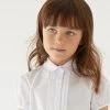 M&S Collection 2pk Girls' Pintuck Easy Iron School Shirts (2-16 Yrs) -School Uniform Sales Store SD 04 T76 5956 Z0 X EC 0