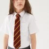 M&S Collection 2pk Girls' Slim Fit Non-Iron School Shirts (2-18 Yrs) -School Uniform Sales Store SD 04 T76 5984 Z0 X EC 0