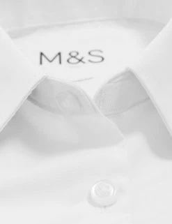 M&S Collection 2pk Girls' Slim Fit Non-Iron School Shirts (2-18 Yrs) 20 M&S Collection 2pk Girls' Slim Fit Non-Iron School Shirts (2-18 Yrs) -School Uniform Sales Store SD 04 T76 5984 Z0 X EC 8