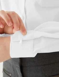 M&S Collection Shirts 2pk Girls' Slim Fit Non-Iron School Blouses (2-16 Yrs) 13 M&S Collection Shirts 2pk Girls' Slim Fit Non-Iron School Blouses (2-16 Yrs) -School Uniform Sales Store SD 04 T76 6020 Z0 X EC 3