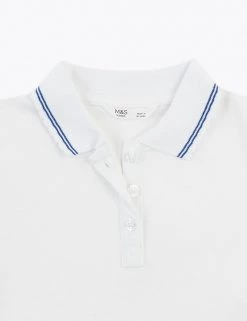 M&S Collection Dresses Girls' 2 In 1 Gingham Pleated School Dress (2-14 Yrs) -School Uniform Sales Store SD 04 T76 6475 O4 X EC 3