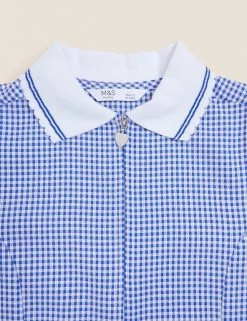 M&S Collection Dresses Girls' Gingham Pleated School Dress (2-14 Yrs) 52 M&S Collection Dresses Girls' Gingham Pleated School Dress (2-14 Yrs) -School Uniform Sales Store SD 04 T76 6477 O4 X EC 3