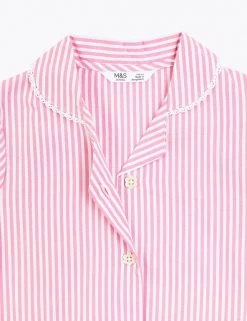 M&S Collection Dresses Girls' Pure Cotton Striped School Dress (2-14 Yrs) 61 M&S Collection Dresses Girls' Pure Cotton Striped School Dress (2-14 Yrs) -School Uniform Sales Store SD 04 T76 6480 A0 X EC 4