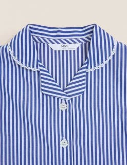 M&S Collection Dresses Girls' Pure Cotton Striped School Dress (2-14 Yrs) 81 M&S Collection Dresses Girls' Pure Cotton Striped School Dress (2-14 Yrs) -School Uniform Sales Store SD 04 T76 6480 F0 X EC 3
