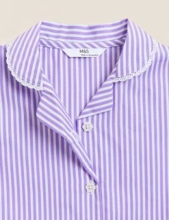 M&S Collection Dresses Girls' Pure Cotton Striped School Dress (2-14 Yrs) 66 M&S Collection Dresses Girls' Pure Cotton Striped School Dress (2-14 Yrs) -School Uniform Sales Store SD 04 T76 6480 G0 X EC 3