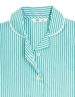 M&S Collection Dresses Girls' Pure Cotton Striped School Dress (2-14 Yrs) 87 M&S Collection Dresses Girls' Pure Cotton Striped School Dress (2-14 Yrs) -School Uniform Sales Store SD 04 T76 6480 J0 X EC 4