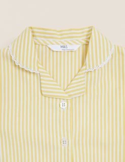 M&S Collection Dresses Girls' Pure Cotton Striped School Dress (2-14 Yrs) 54 M&S Collection Dresses Girls' Pure Cotton Striped School Dress (2-14 Yrs) -School Uniform Sales Store SD 04 T76 6480 R0 X EC 3
