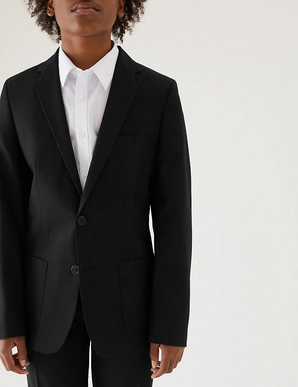 M&S Collection Blazers Boys' Slim Fit School Blazer (9-16 Yrs) 5 M&S Collection Blazers Boys' Slim Fit School Blazer (9-16 Yrs) - Image 3