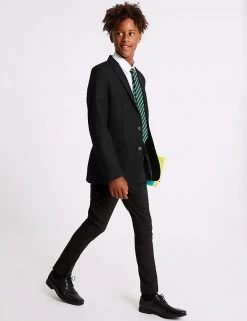 M&S Collection Blazers Boys' Slim Fit School Blazer (9-16 Yrs) 15 M&S Collection Blazers Boys' Slim Fit School Blazer (9-16 Yrs) -School Uniform Sales Store SD 04 T76 7036 Y0 X EC 7