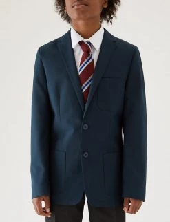 M&S Collection Blazers Boys' Slim Fit School Blazer (9-18 Yrs) -School Uniform Sales Store SD 04 T76 7037 F0 X EC 1
