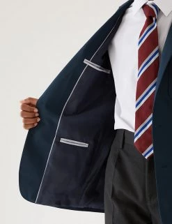 M&S Collection Blazers Boys' Slim Fit School Blazer (9-18 Yrs) -School Uniform Sales Store SD 04 T76 7037 F0 X EC 2
