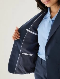 M&S Collection Blazers Girls' Slim Fit School Blazer (9-16 Yrs) -School Uniform Sales Store SD 04 T76 7523 F0 X EC 2
