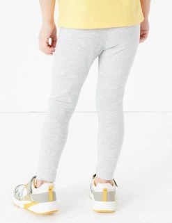 M&S Collection Cotton Rich Plain Leggings (2-7 Yrs) 22 M&S Collection Cotton Rich Plain Leggings (2-7 Yrs) -School Uniform Sales Store SD 04 T77 3173B T0 X EC 2