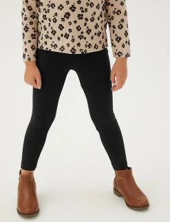 M&S Collection 5pk Cotton Rich Leggings (2-7 Yrs) 10 M&S Collection 5pk Cotton Rich Leggings (2-7 Yrs) -School Uniform Sales Store SD 04 T77 3404E Y0 X EC 2