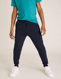 M&S Collection 3pk Cotton Rich Joggers (6-16 Yrs) -School Uniform Sales Store SD 04 T87 2000I ZZ X EC 1