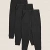 M&S Collection 3pk Cotton Rich Joggers (6-16 Yrs)