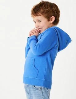 M&S Collection Jumpers Cotton Rich Pullover Hoodies (2-7 Yrs) -School Uniform Sales Store SD 04 T88 5700B CB X EC 2