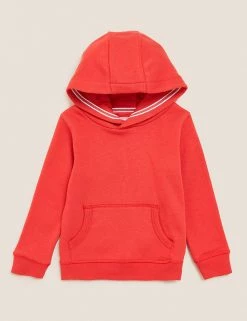 M&S Collection Jumpers Cotton Rich Pullover Hoodies (2-7 Yrs) -School Uniform Sales Store SD 04 T88 5700B LD X EC 90