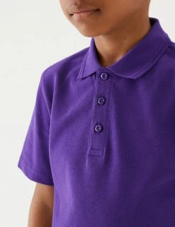 M&S Collection Polo-shirts Unisex Pure Cotton Polo Shirt (2-16 Yrs) 77 M&S Collection Polo-shirts Unisex Pure Cotton Polo Shirt (2-16 Yrs) -School Uniform Sales Store SD 04 T93 1782 D0 X EC 3