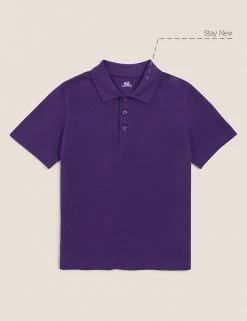 M&S Collection Polo-shirts Unisex Pure Cotton Polo Shirt (2-16 Yrs) 74 M&S Collection Polo-shirts Unisex Pure Cotton Polo Shirt (2-16 Yrs) -School Uniform Sales Store SD 04 T93 1782 D0 X EC 90